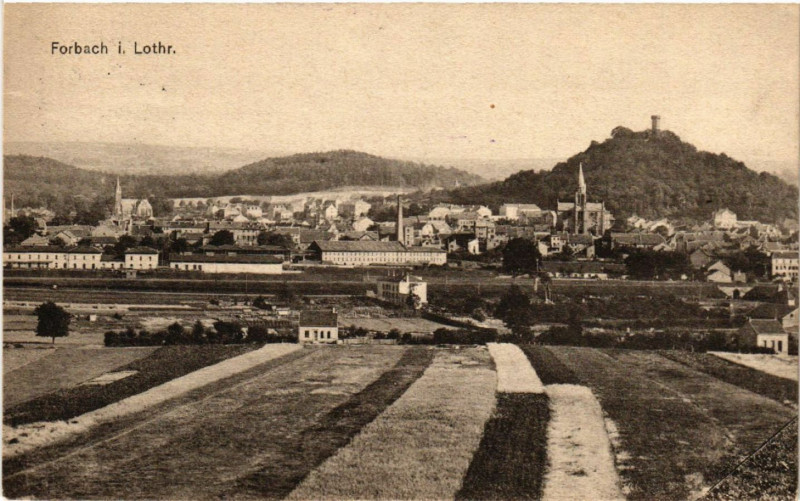 Carte postale ancienne Forbach i. Lothr. à Forbach