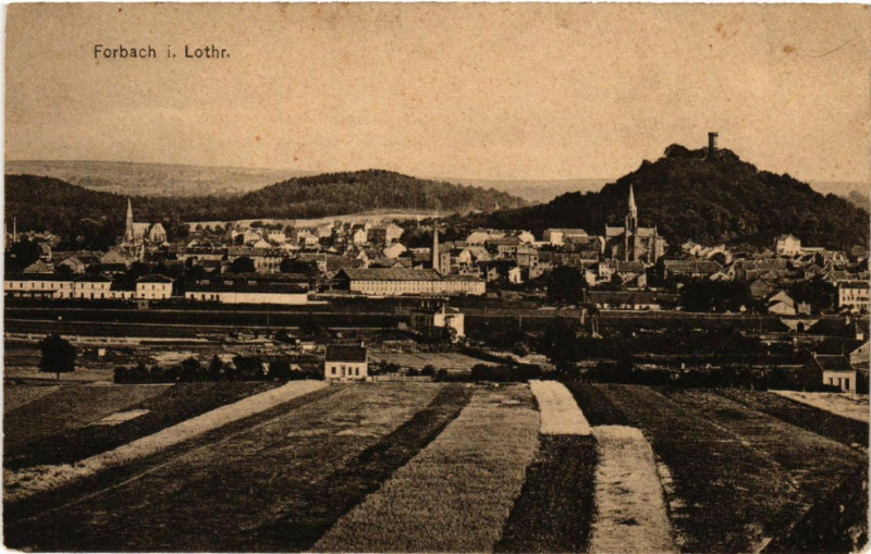 Carte postale ancienne Forbach i. Lothr. à Forbach