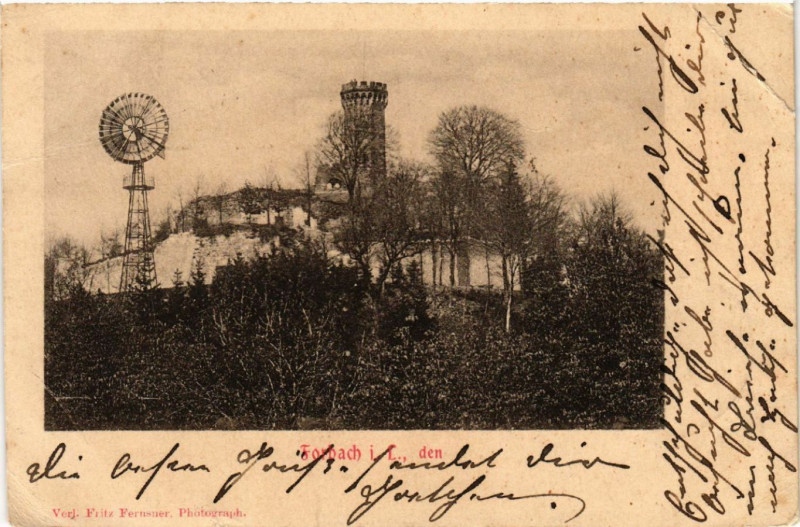 Carte postale ancienne Forbach i. L. den à Forbach