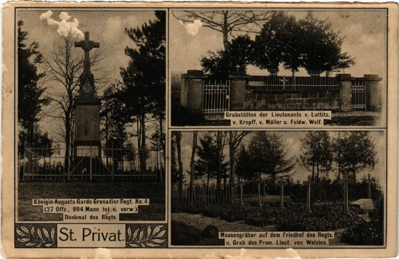Carte postale ancienne Saint-Privat