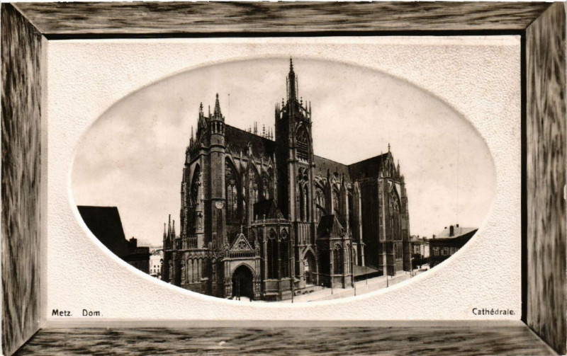 Carte postale ancienne Metz - Dom - Cathedrale à Metz