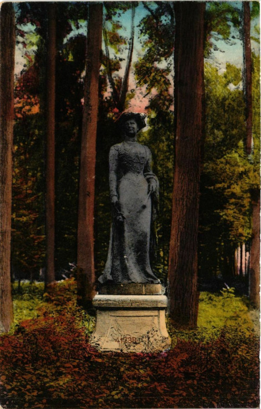 Carte postale ancienne Kurzel - Kaiserin Augusta VICtoria-Denkmal