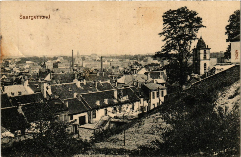 Carte postale ancienne Saargemund