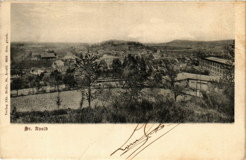 Carte postale ancienne Saint-Arnold