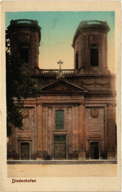 Carte postale ancienne Metz Diedenhofen à Metz