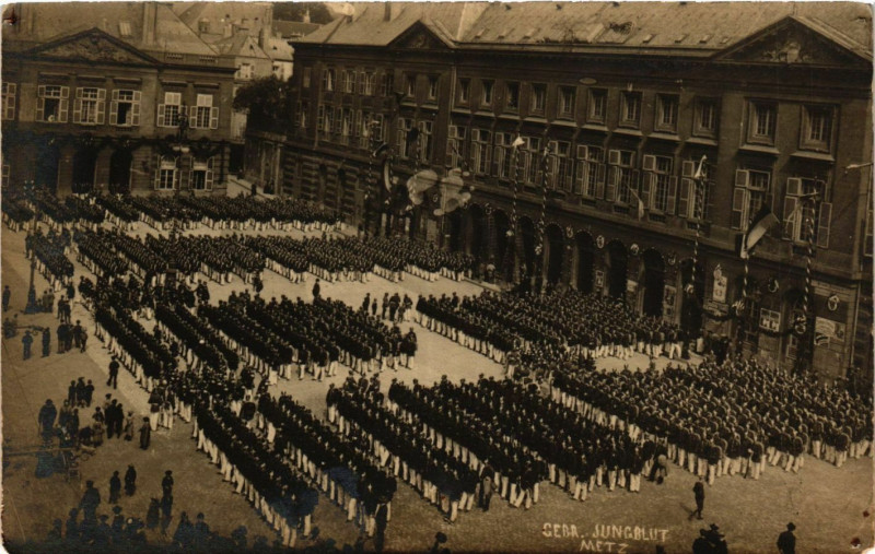 Carte postale ancienne Sebr. Jungblut - Metz à Metz