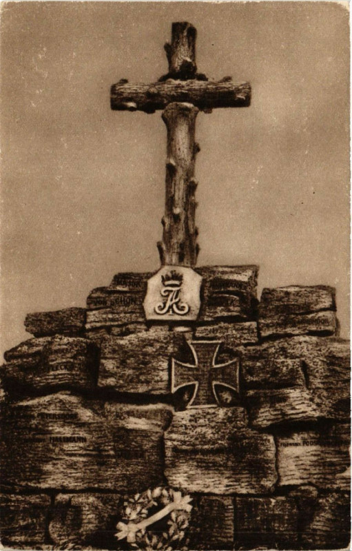Carte postale ancienne Denkmal der Gefallenen bei Saint-Privat