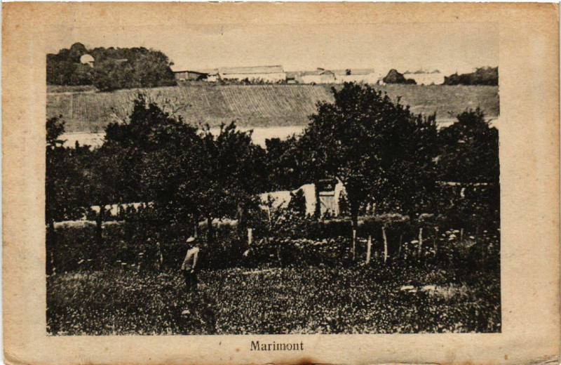 Carte postale ancienne Marimont - Scene