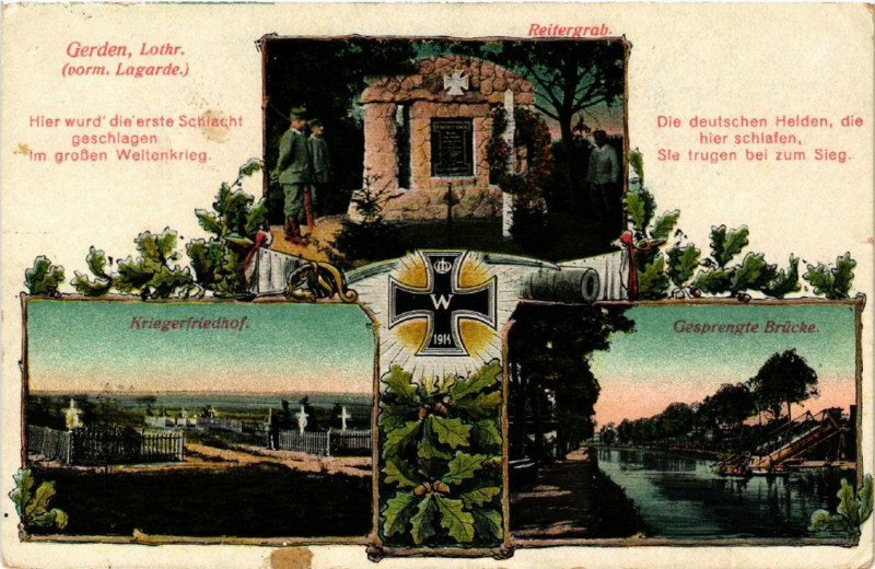Carte postale ancienne Lagarde - Gerden - Scenes à Lagarde