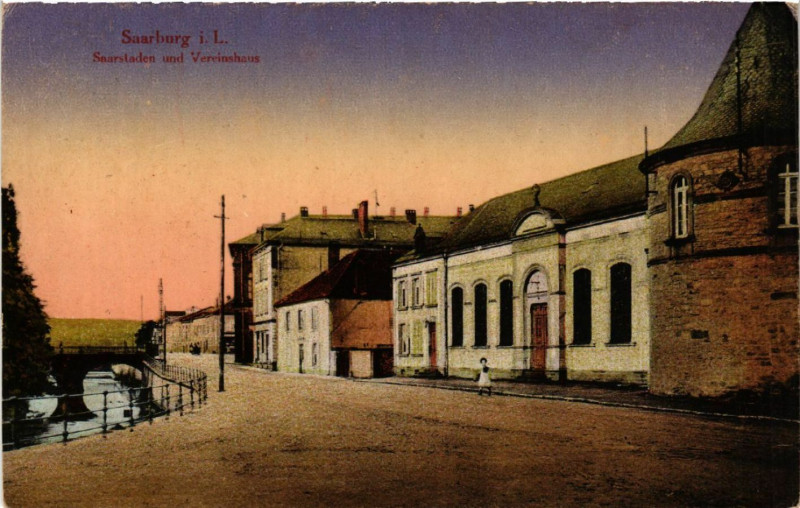 Carte postale ancienne Saarborg