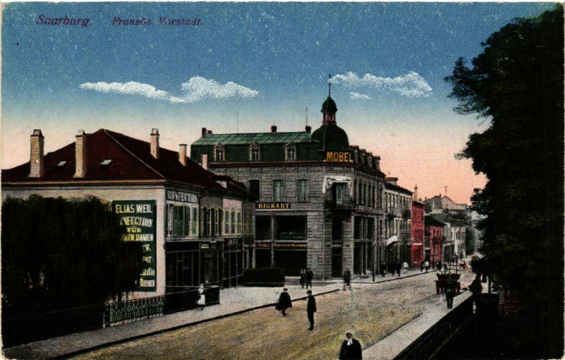 Carte postale ancienne Saarburg