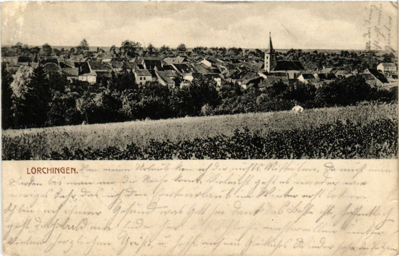 Carte postale ancienne Lorchingen