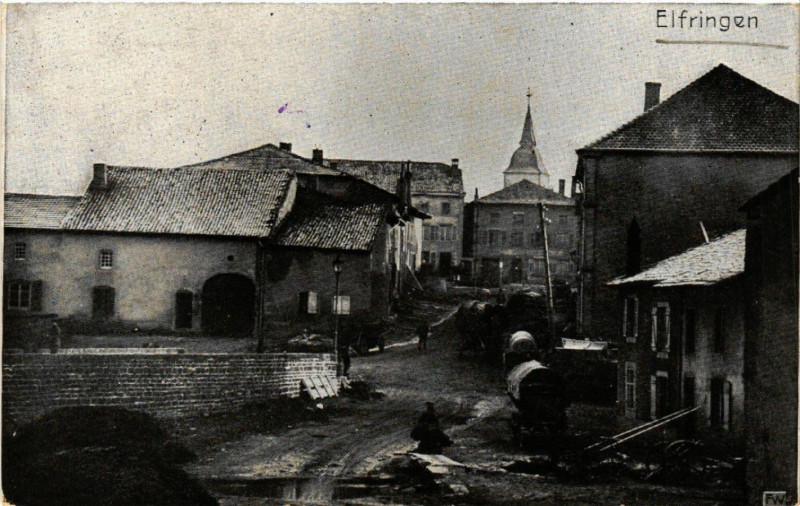 Carte postale ancienne Elfringen