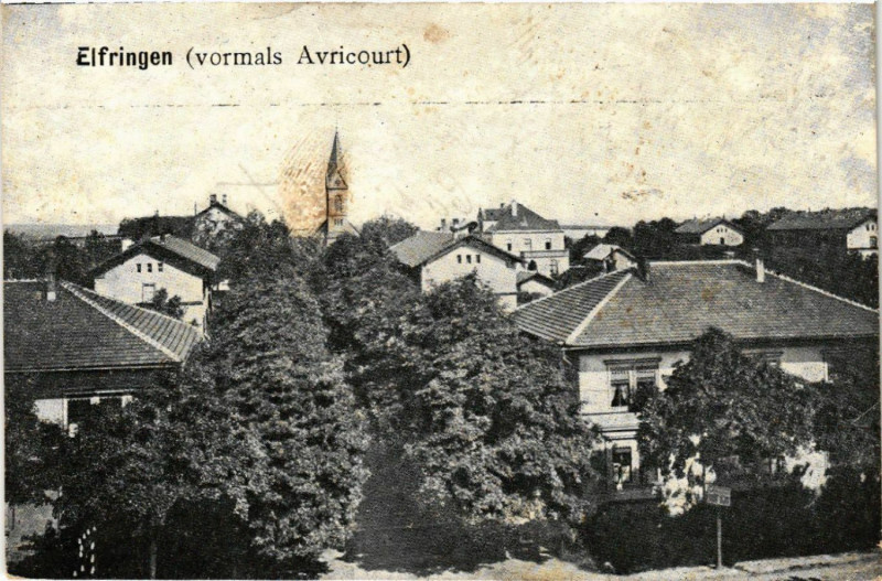 Carte postale ancienne Elfringen