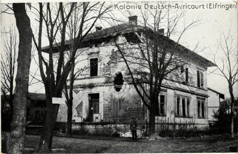 Carte postale ancienne Kolonie Deutsch Avricourt à Avricourt