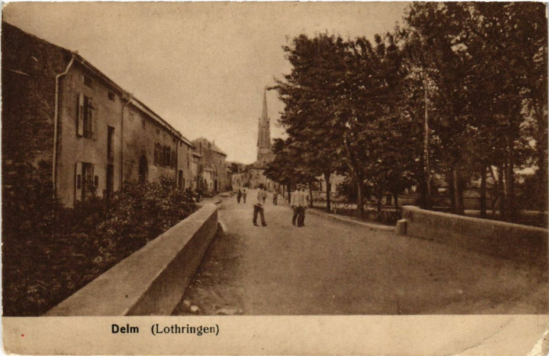Carte postale ancienne Delm