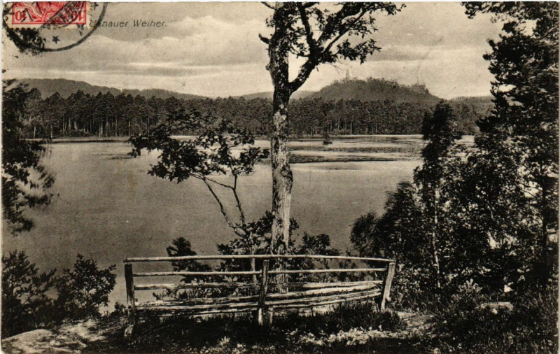 Carte postale ancienne Hanauer Weiher