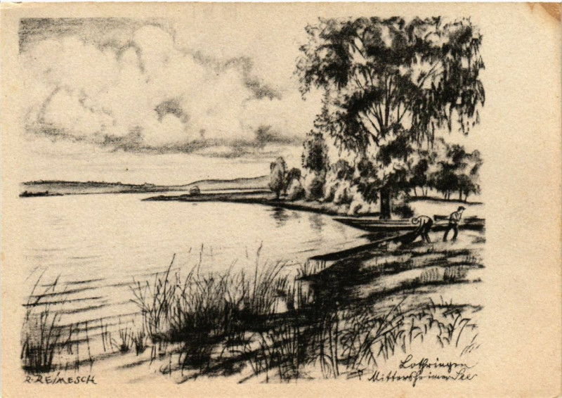 Carte postale ancienne Das grossere Reid