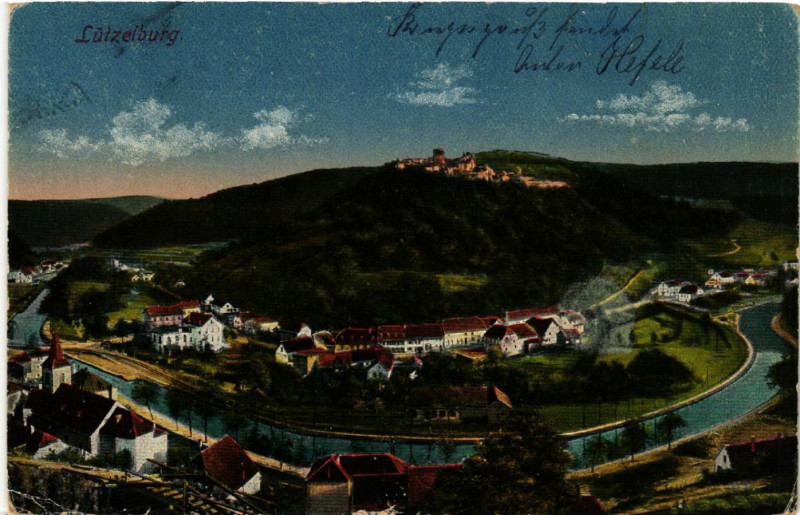 Carte postale ancienne Lutzelburg