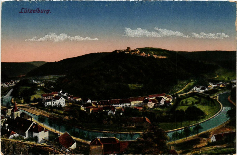 Carte postale ancienne Lutzelburg