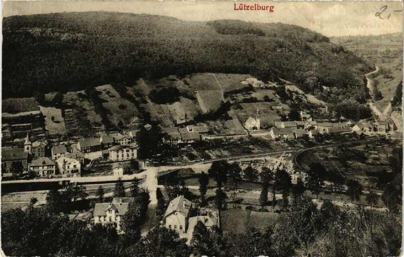 Carte postale ancienne Lutzelburg