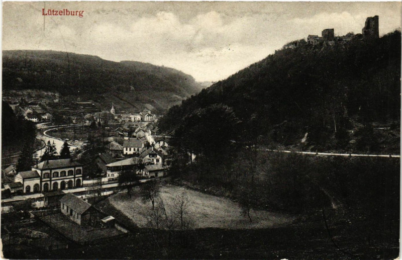Carte postale ancienne Lutzelburg