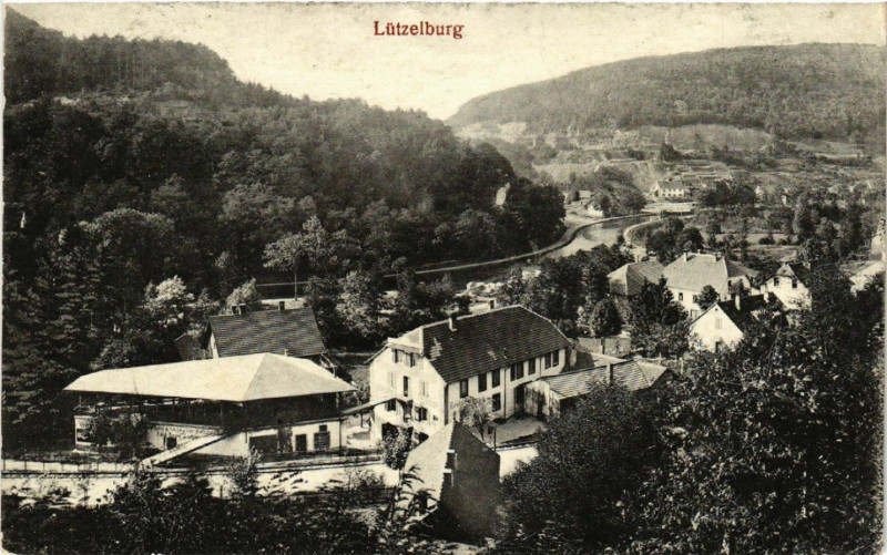 Carte postale ancienne Lutzelburg