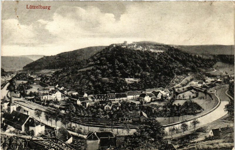 Carte postale ancienne Lutzelburg