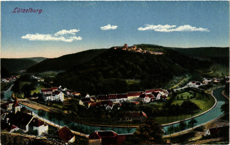 Carte postale ancienne Lutzelburg