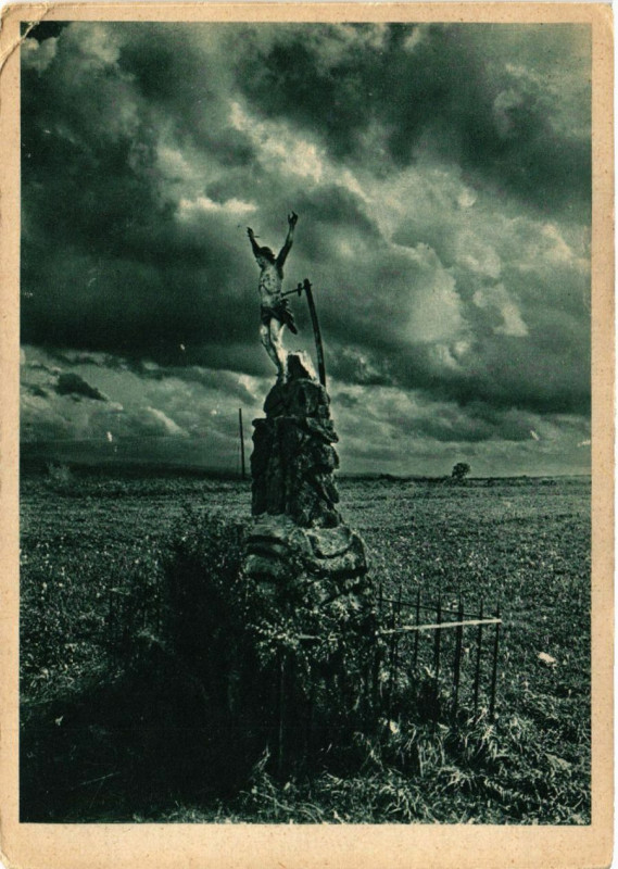 Carte postale ancienne Kreuz bei Saarburg