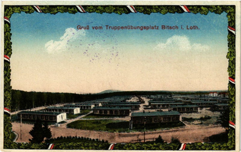 Carte postale ancienne Gruss vom Truppenubunsplatz