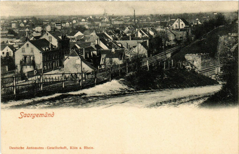Carte postale ancienne Saargemund