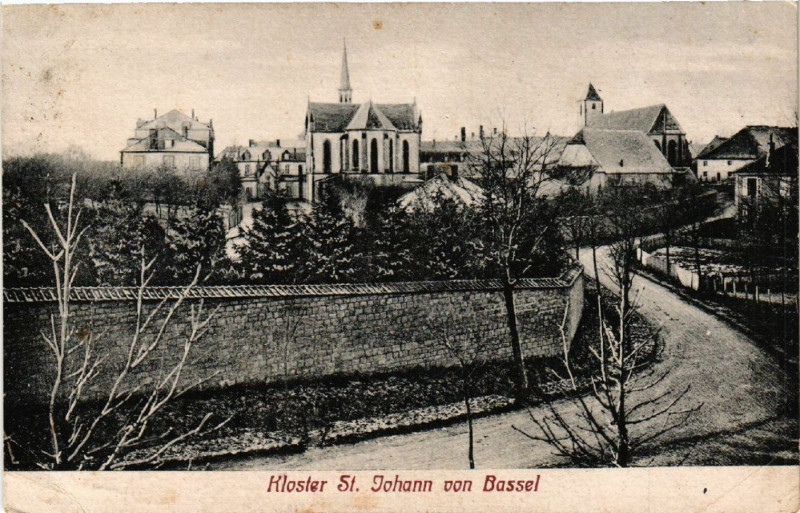 Carte postale ancienne Kloster Saint-Johann von Bassel