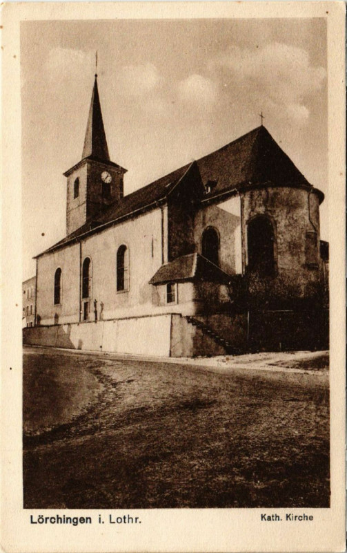 Carte postale ancienne Lorchingen i. Lothr.