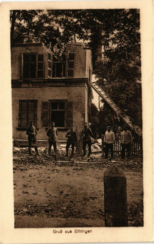 Carte postale ancienne Gruss aus Elfringen