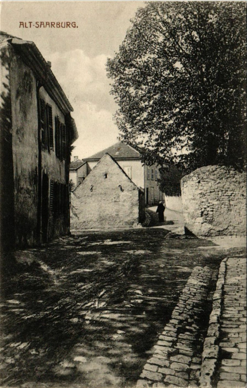Carte postale ancienne Alt-Saarburg