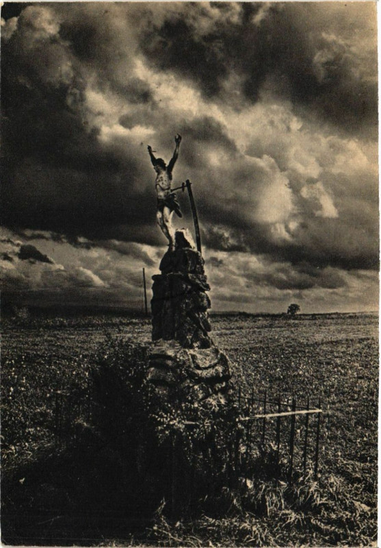 Carte postale ancienne Kreuz bei Saarburg