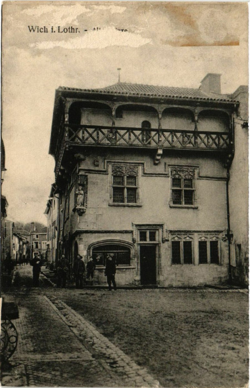 Carte postale ancienne Wich i. Lothr.