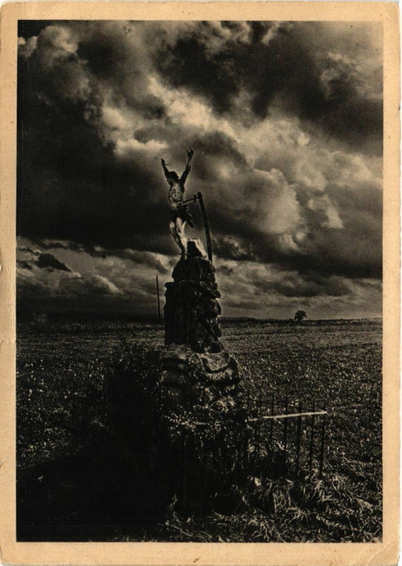 Carte postale ancienne Kreuz bei Saarburg