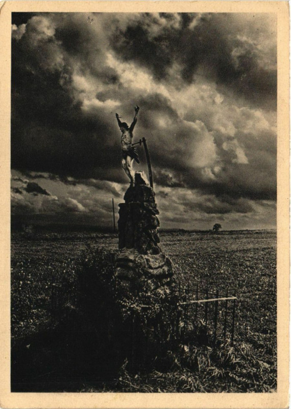 Carte postale ancienne Kreuz bei Saarburg