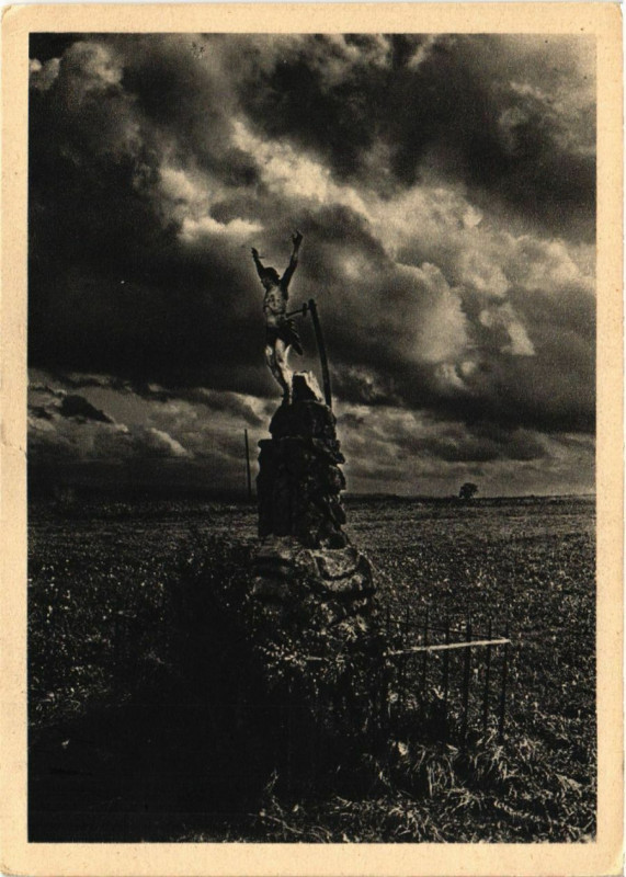 Carte postale ancienne Kreuz bei Saarburg