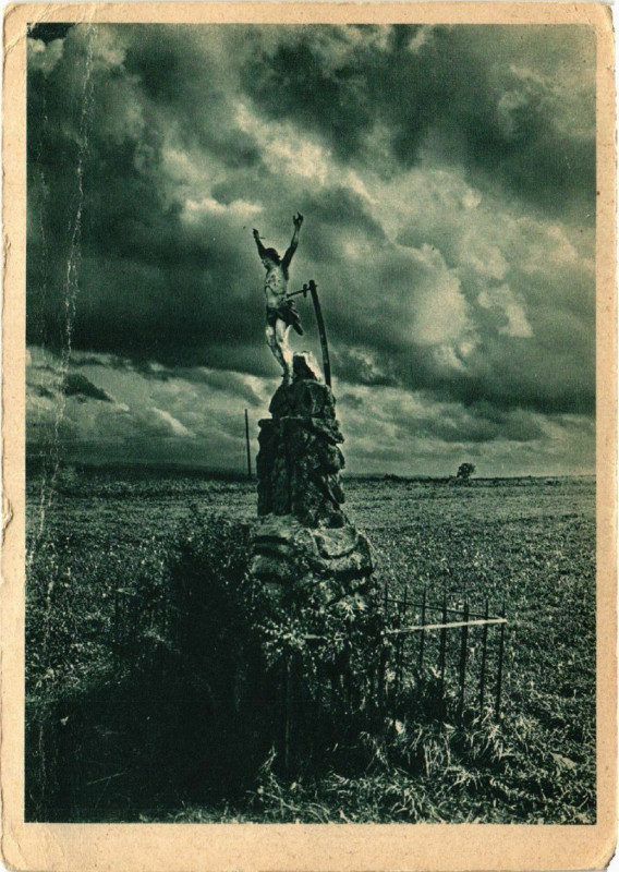 Carte postale ancienne Kreuz bei Saarburg
