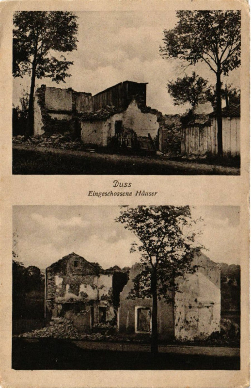 Carte postale ancienne Duss - Eingeschossene