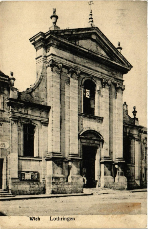 Carte postale ancienne Wich Lothringen