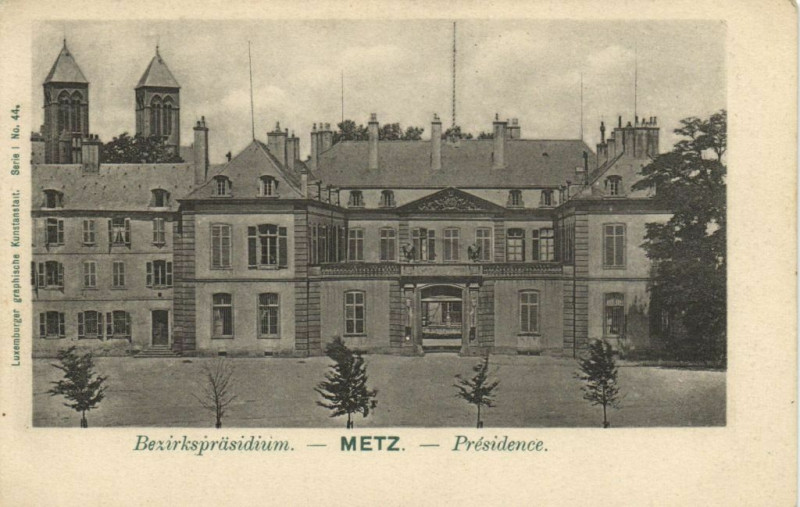 Carte postale ancienne Metz - Presidence à Metz