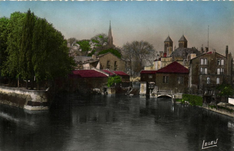 Carte postale ancienne Metz - Les Thermes à Metz