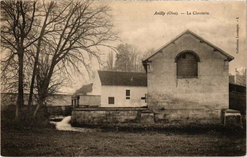 Carte postale ancienne Avilly - La Clouterie