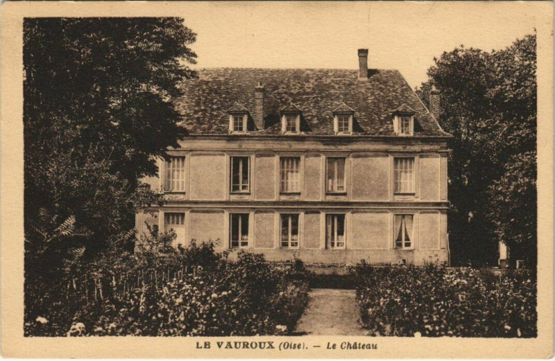 Carte postale ancienne Le Vauroux - Le Chateau au Vauroux