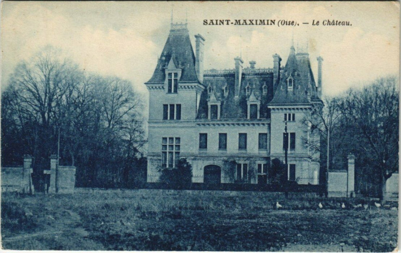 Carte postale ancienne Saint-Maximin - Le Chateau à Saint-Maximin