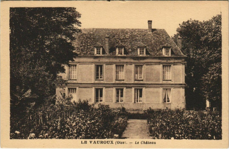 Carte postale ancienne Le Vauroux - Le Chateau au Vauroux